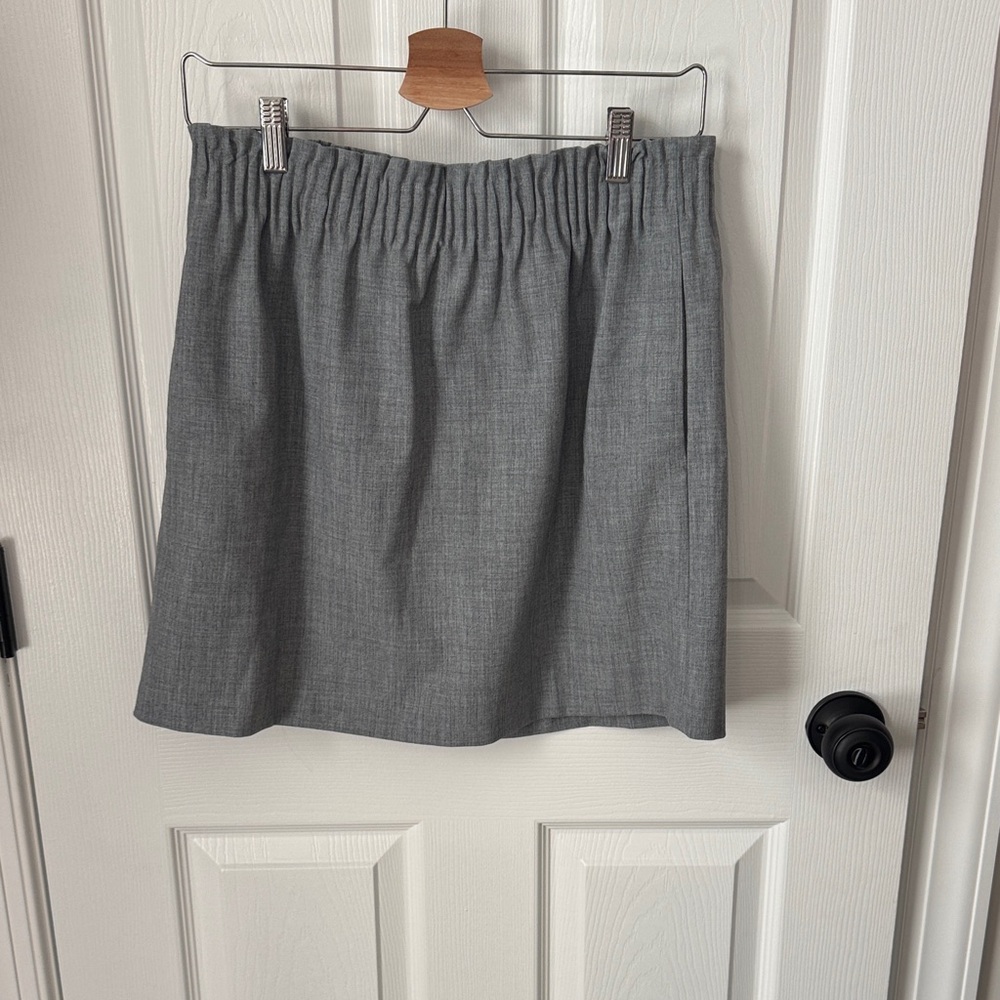 Elegant Gray Women's Skirt j crew